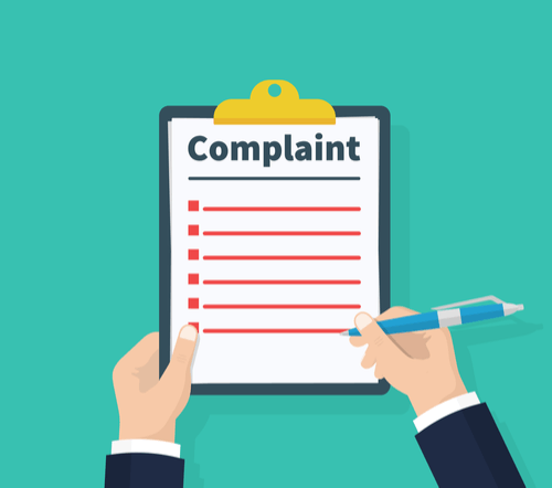Animated complaints check list