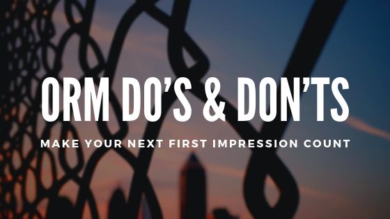 ORM Do’s & Don’ts